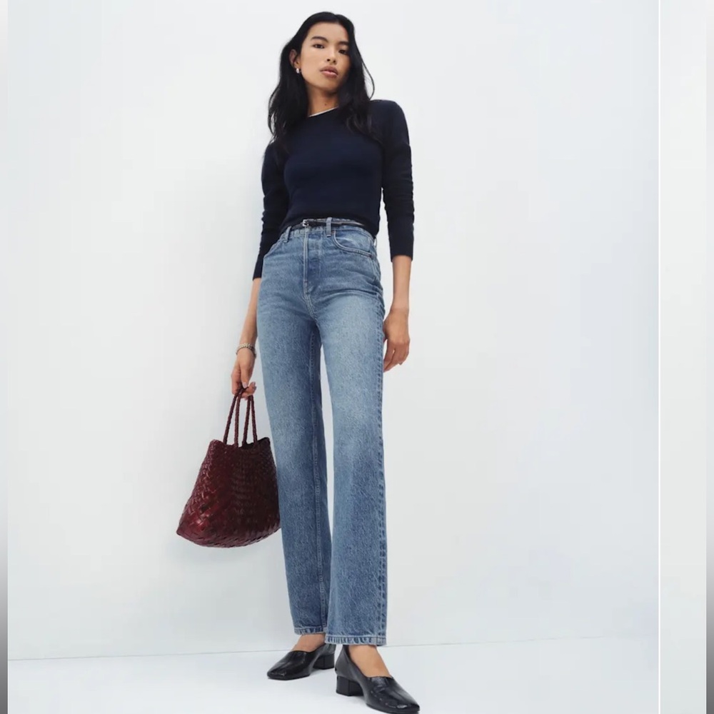 Reformation Cynthia High Rise Straight Jean